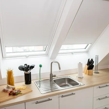 Apartament Modern-neu-nespresso-balkon-parkplatz Augsburg